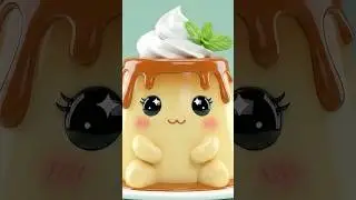 【AI ASMR】 プリン#eatingasmr#foodasmr#dessertasmr#pudding#sweetasmr#creamyasmr#shorts
