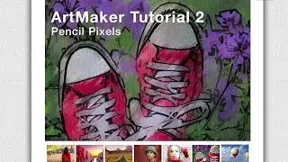 PencilPixels Artmaker Script Tutorial 2 - Using the Presets