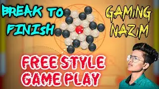 FREE STYLE GAME PLAY |Carrom Desi pool | कैरम पूल गेम खेलते हैं| Gaming Nazim