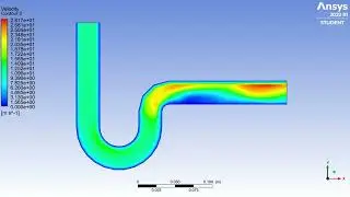 Multiphase Flow Visualization of 3D Pipe | Ansys Fluid