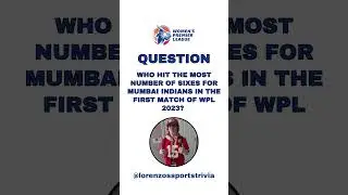 WPL 1st Match Mega Quiz, Pt 24