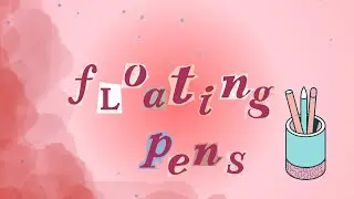 | Testing out floating pens by Doms | #doms #art