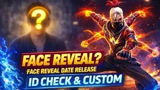 FACE REVEAL DATE ANNOUNCE?😱200 SUBS TARGET I FF ID CHECK & CUSTOM LIVE #livenow❤️&zwj;🔥