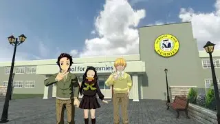 Demon slayer go to school episode 1