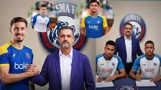 BURSA TRANSFER PANAS: Arema FC Bajak Gelandang Persija & Bek Borneo FC!