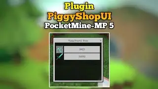 Plugin PiggyShopUI | PocketMine-MP 5.0.0 | Free Download | Fix