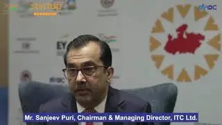Mr Sanjeev Puri, Chairman & Managing Director, ITC Ltd. During  Global Investor Summit