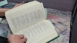 ASMR-Page turning for study & sleep w/ my favorite kind of book paper .Yum! - No Talking!
