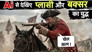 Ai से देखिए प्लासी और बक्सर का युद्ध कैसे लड़ा गया ! Battle of Plassey || Battle of Buxar || History