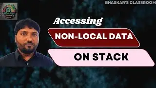 Accessing Non-Local Data on Stack#education #compiler #RuntimeEnvironment