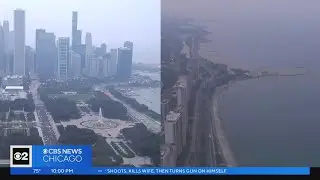 Air quality alert issued for entire State of Illinois as Canadian wildfire smoke moves back in