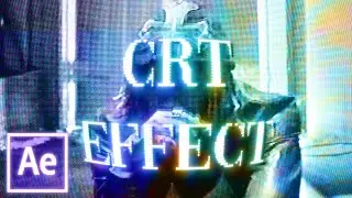 The BEST CRT Effect (After Effects Tutorial)