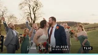 Hannah & Alex at 6 Pastures Farm | Winchester VA | Wedding Highlight Film