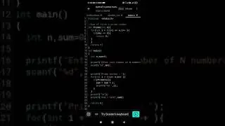 Sum of First n prime number || 