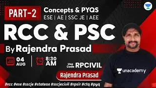 #2 Quick Concepts & PYQs of RCC : Materials & Specifications Part 2 #sscje #statepsc #rcc #unacademy