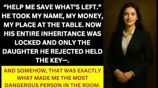 “My Dad Disowned Me Over a $350M Inheritance — Then I Became the Only One Who Could Save It”