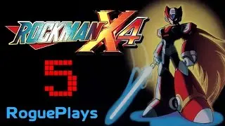 RoguePlays: Rockman X4 (JPN, ENG SUBS) - Zero's Story- 005- YOU SHALL NOT PASS (Web Spidus)