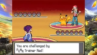 【Pokemon Garbage Gold Deluxe】Johto League VS. PKMN Trainer Red