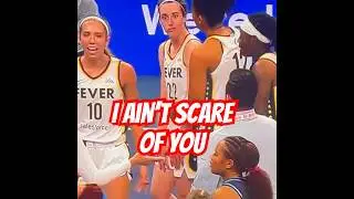 Caitlin Clark Response I AINT SCARED OF YOU! #caitlinclark #basketball #shorts