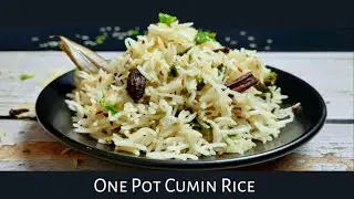 So easy to cook in a pan / Jeera Rice / One Pot Cumin Rice / Recipe