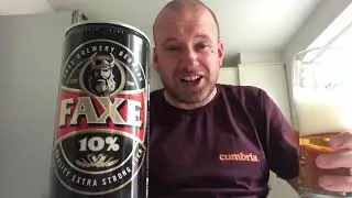 Faxe 10% beer review