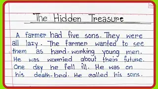 The Hidden Treasure story in English for kids||Moral Story the Hidden Treasure in English|Gaja Laxmi