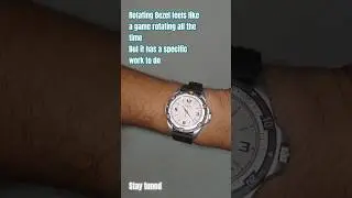 Rotating Bezel #sonatawatch #sonata #watchcollector #watch#super #watchreview #classicwatch #msdhoni
