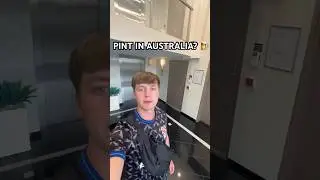 PRICE OF A PINT IN AUSTRALIA!