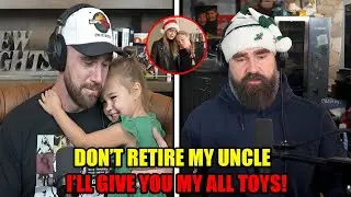 Jason Kelce Reveals Wyatt&rsquo;s Heartbreaking Request About Uncle Travis&rsquo; Retirement!