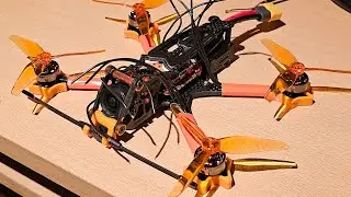 FPV maiden flight-chasing of the 3.5