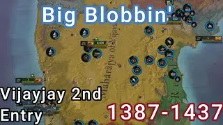 Vijayanagar India EU5 First Full Century Part 2 Longplay 1387-1437 Europa Universalis 5