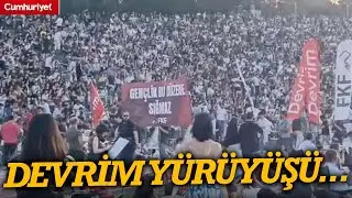 ODTÜ’lü öğrencilerden geleneksel Devrim Yürüyüşü…