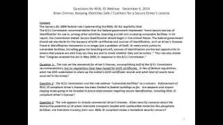 REAL ID Enforcement and State Compliance