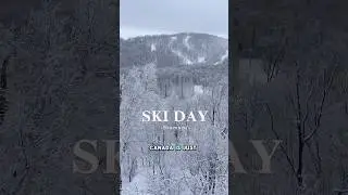 Ski at Bromont ❄️ #ski #quebec #quebectourism #quebecwinter #winteractivities #skibromont #canada