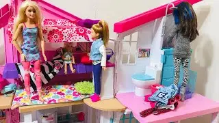 Barbie Skipper Stacie Chelsea Sick Routine!!