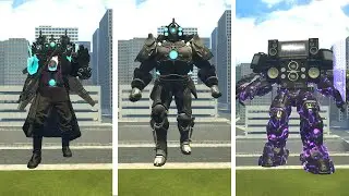 TV TITAN UPGR ADE ,FUTURE CAMERAMAN TITAN FIGHT ASTRO HYDRA In Garry's Mod!