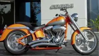 Cobra Short Swepts for H-D Big Twins