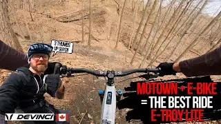 RIPPING THROUGH MOTOWN ON THE DEVINCI E-TROY LITE ⚡️