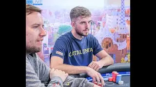 888Live Barcelona 2022 D&iacute;a 3: entrevista a &Aacute;lex Ventura, runner-up del 888liveBarcelona 2022