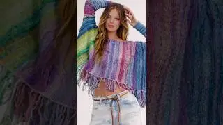Легко и просто! 💘 Вяжем вместе джемпер из ОСТАТКОВ пряжи!