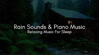 FALL INTO SLEEP INSTANTLY – Rain & Piano Music for Deep Sleep and Insomnia Relief