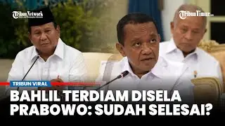 Bahlil Terdiam, Dua Pernyataannya Disela Presiden Prabowo saat Rapat Kabinet