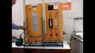 Double Pipe Heat Exchanger Experiment. Chem Eng Lab. Cairo Univ. Arabic Narration.