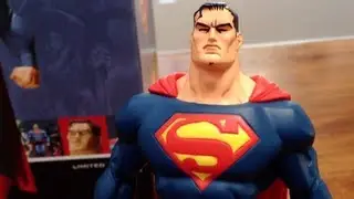 JLA Superman Statue Cover To Cover by DC Direct