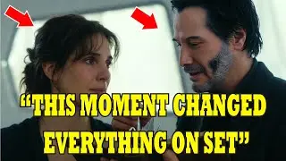 They Were Sitting Between Takes &mdash; Sandra Bullock Didn&rsquo;t Realize Keanu Reeves Was Watching