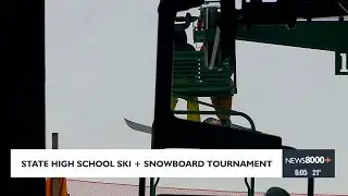 State high school ski and snowboard tournament