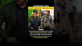 #salman khan birthday wish him the most bone marrow donor #india #viral #explorepage #salmankhan