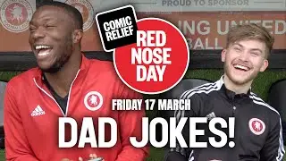 DAD JOKES! Chi Ezennolim & Cameron Andrews tell jokes for Comic Relief!