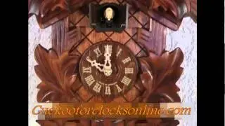 Quartz Movement 5 Leaves and a Bird Cuckoo Clock
