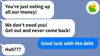 【Apple】 My son's wife thinks I'm just a freeloader and kicks me out